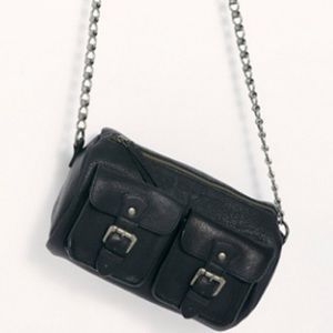 Free People Dylan Chain Mini Duffle Bag